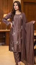 Metallic Plum 3-Piece Suit